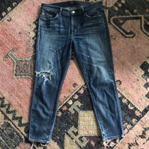 Agolde jeans. These jeans are so soft and comfortable. Crop length above ankle.